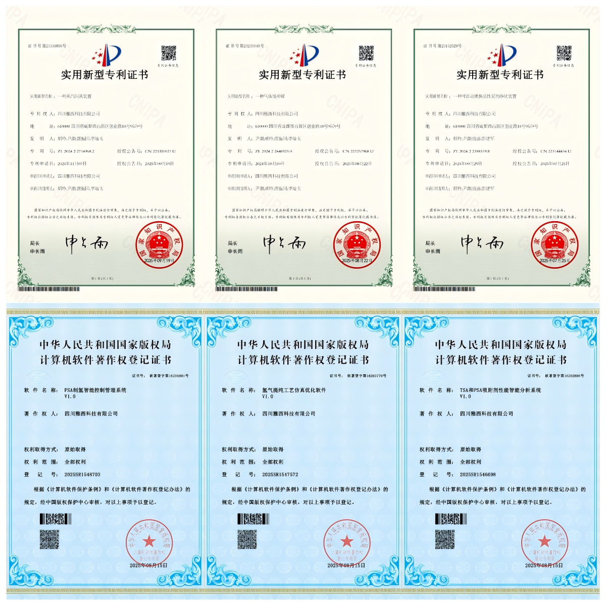 专利技术及软著